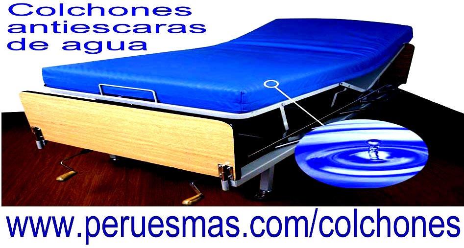 Colchones y Cojines antiescaras de agua, silla de ruedas, Lima, Peru, proteccion, ulceras, de cubito, pacientes postrados, ancianos