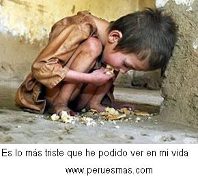 La tragedia de no tener nada, pobreza miseria Peru, La red de peruesmas,  Los escritos de Jorge Paredes Romero, Peru